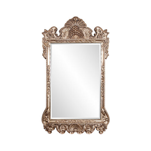 Marquette 84 X 48 inch Champagne Silver Wall Mirror 