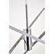 Sonya 3 Light 44 inch Polished Nickel Pendant Ceiling Light
