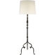 Suzanne Kasler Madeleine 66 inch 150.00 watt Aged Iron Floor Lamp Portable Light in Linen