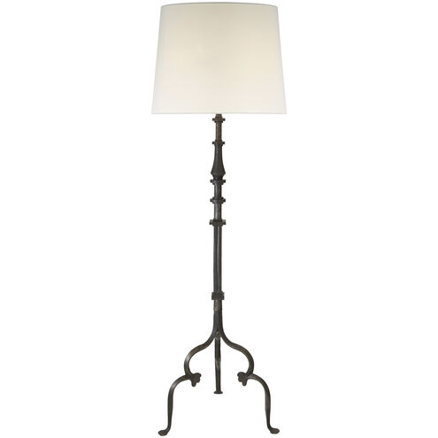 Suzanne Kasler Madeleine 66 inch 150.00 watt Aged Iron Floor Lamp Portable Light in Linen