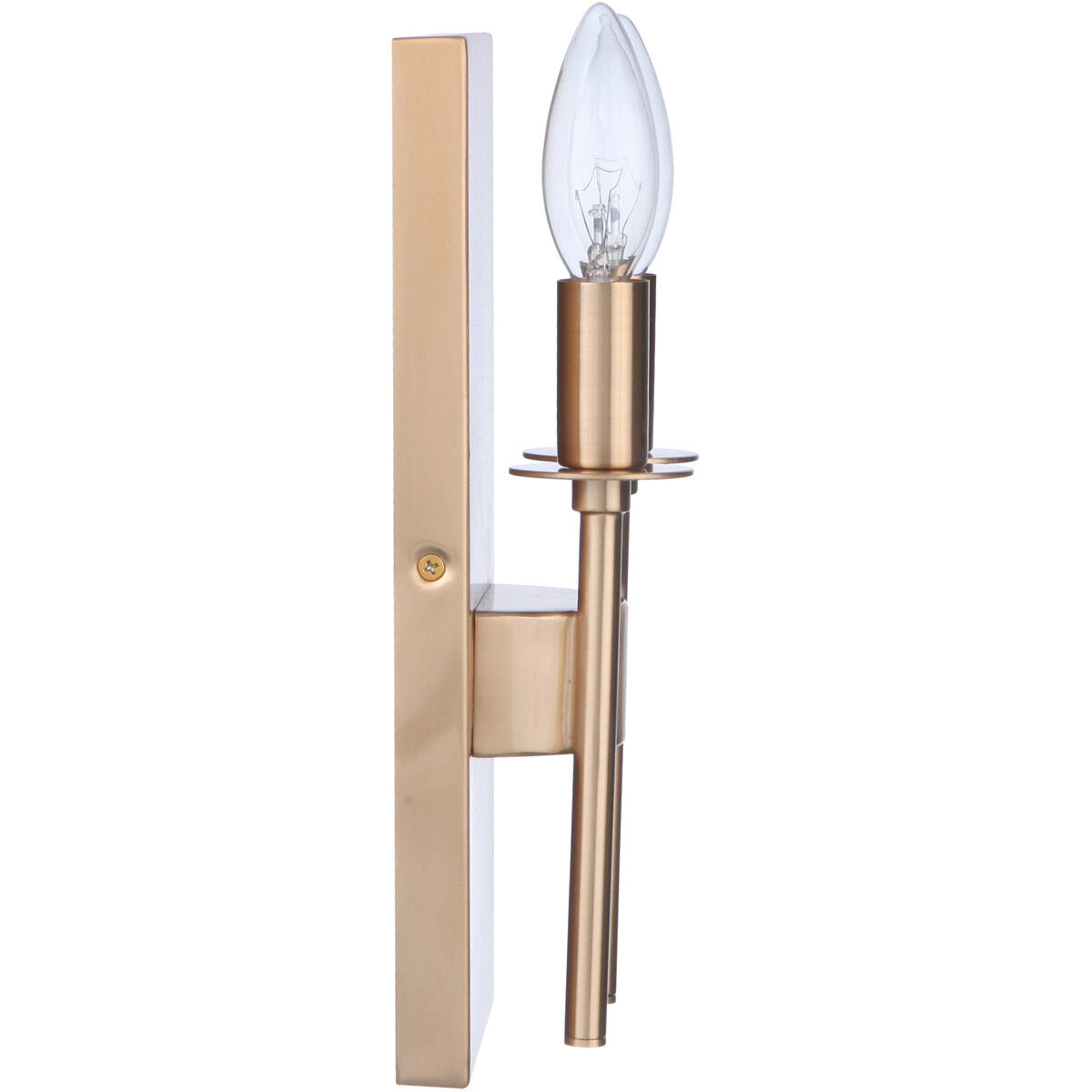 Larrson 2 Light 4.63 inch Satin Brass ADA Wall Sconce Wall Light