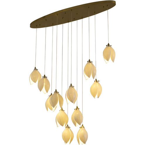 Canada 12 Light 12 inch Bronze Chandelier Ceiling Light