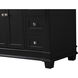 Wesley 48 X 22 X 35 inch Black Vanity Sink Set