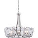 Castle Aurora 12 Light 25.5 inch Polished Nickel Chandelier Ceiling Light