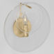 AERIN Loire 1 Light 12 inch Gild Sconce Wall Light, Small