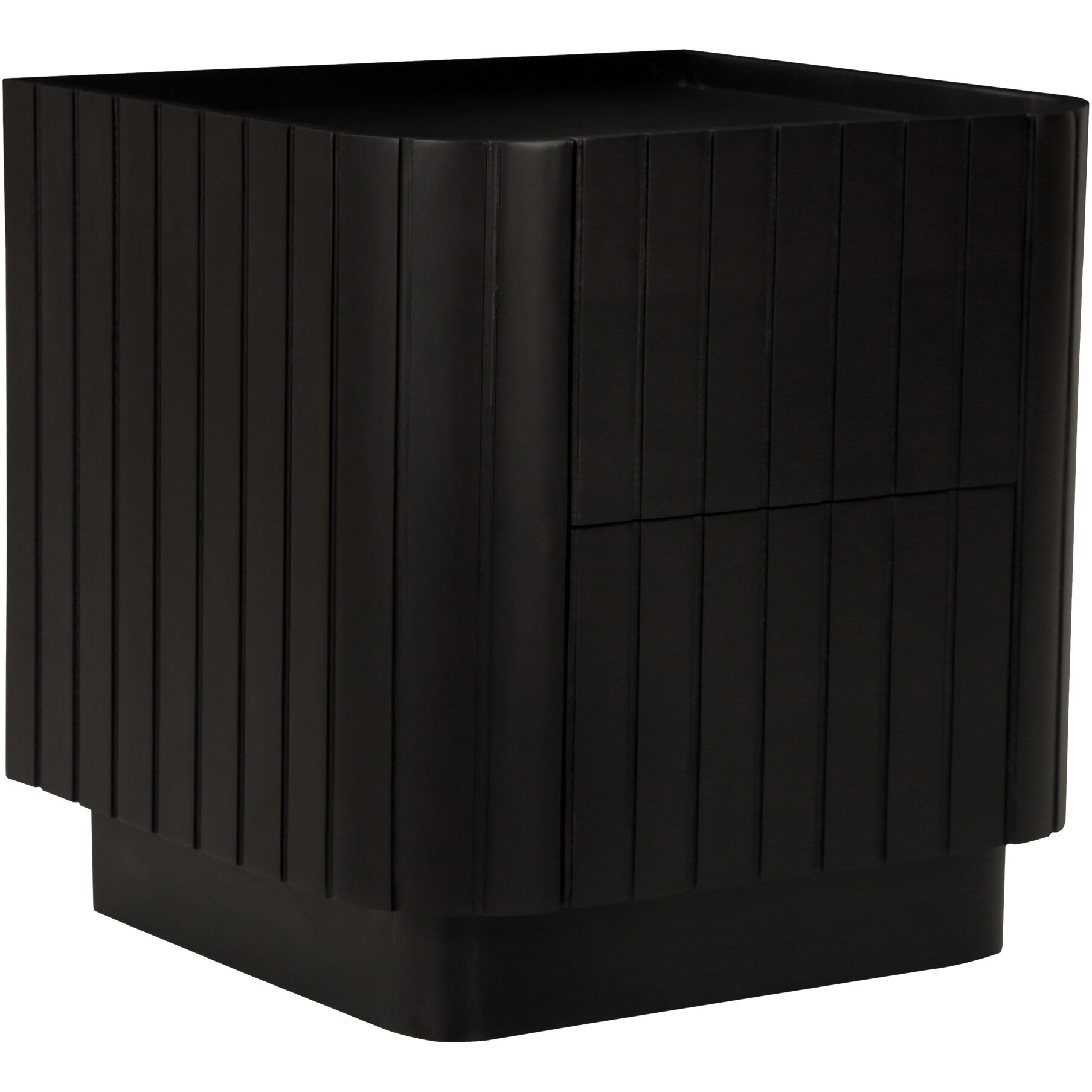 Povera 20 X 20 inch Black Nightstand