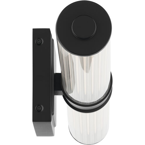 Laurene LED 26.5 inch Black Linear Bath Bar Wall Light, Medium