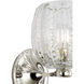AERIN Lazari LED 6 inch Polished Nickel Single Bath Sconce Wall Light