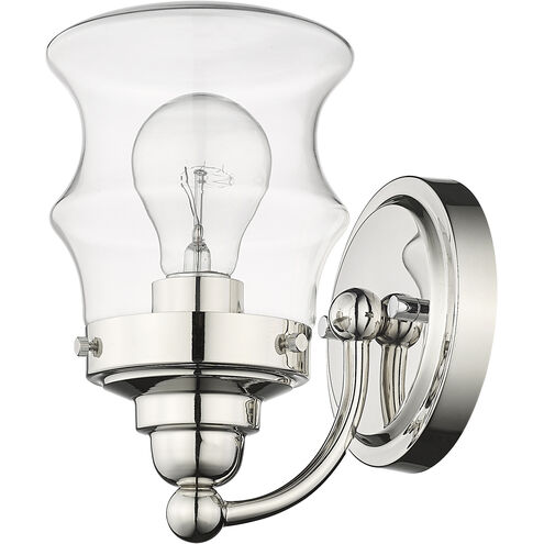 Keal 1 Light 5 inch Polished Nickel Vanity Light Wall Light