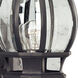 Signature 1 Light 22 inch Black Outdoor Wall Light