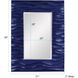 Zenith 39 X 31 inch Navy Mirror