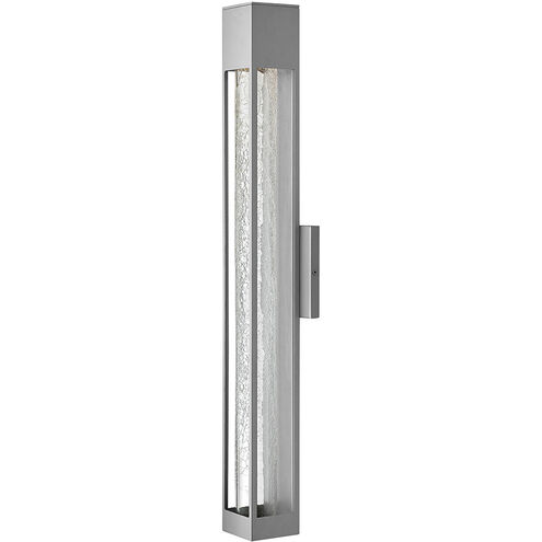 Vapor Outdoor Wall Mount Lantern in Titanium, Large