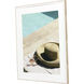 Photography Collection Turquoise Framed Art