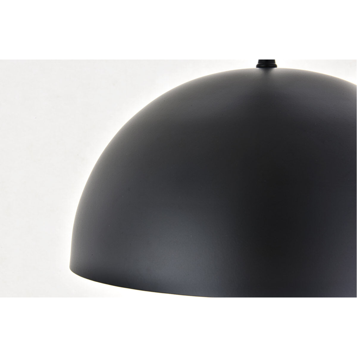 Forte 1 Light 16 inch Black Pendant Ceiling Light