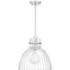 Vienna 1 Light 14 inch Polished Chrome Mini Pendant Ceiling Light, Small