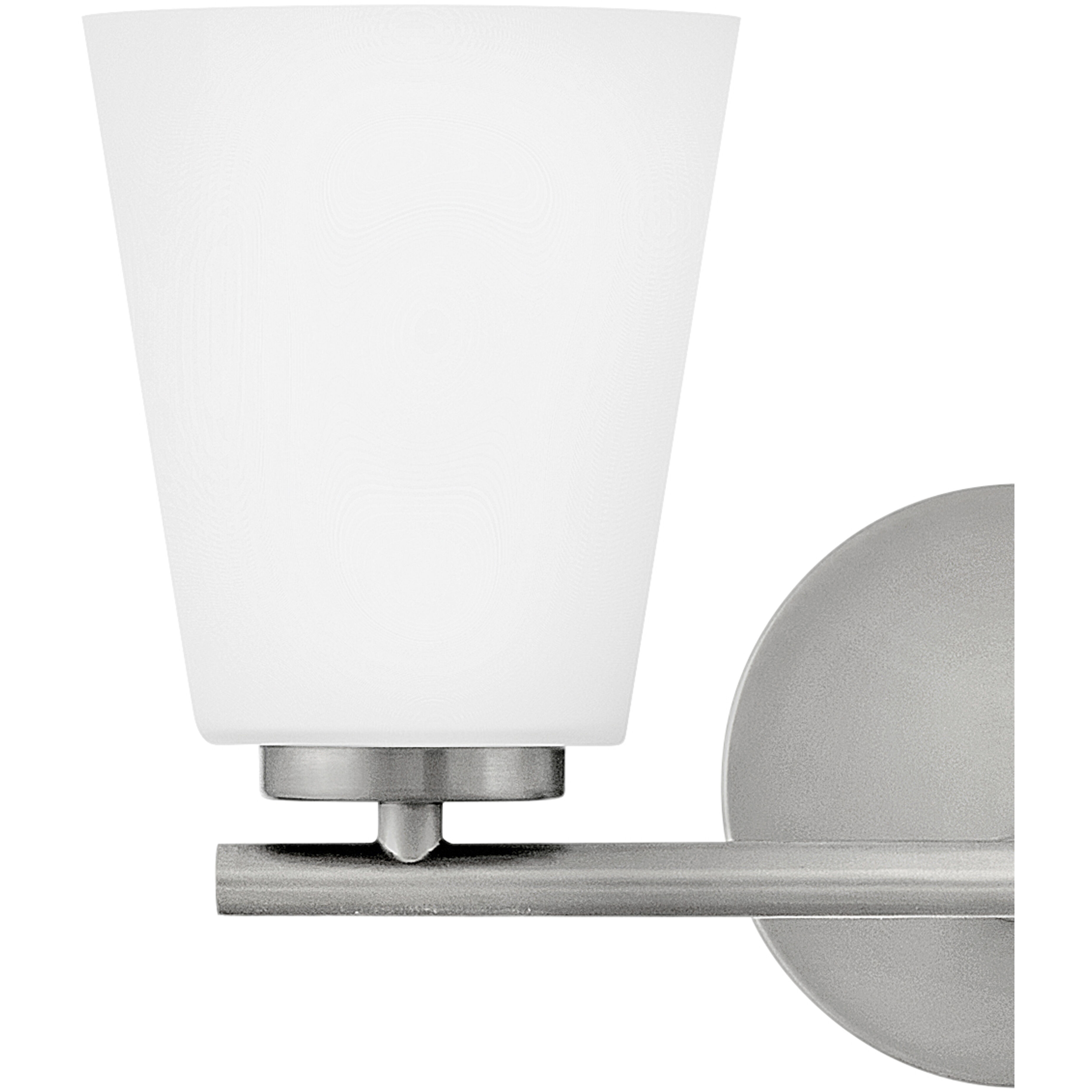 Bri 2 Light 15 inch Brushed Nickel Bath Light Wall Light
