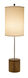 Acacia 27 inch 101 watt Acacia Wood Table Lamp Portable Light