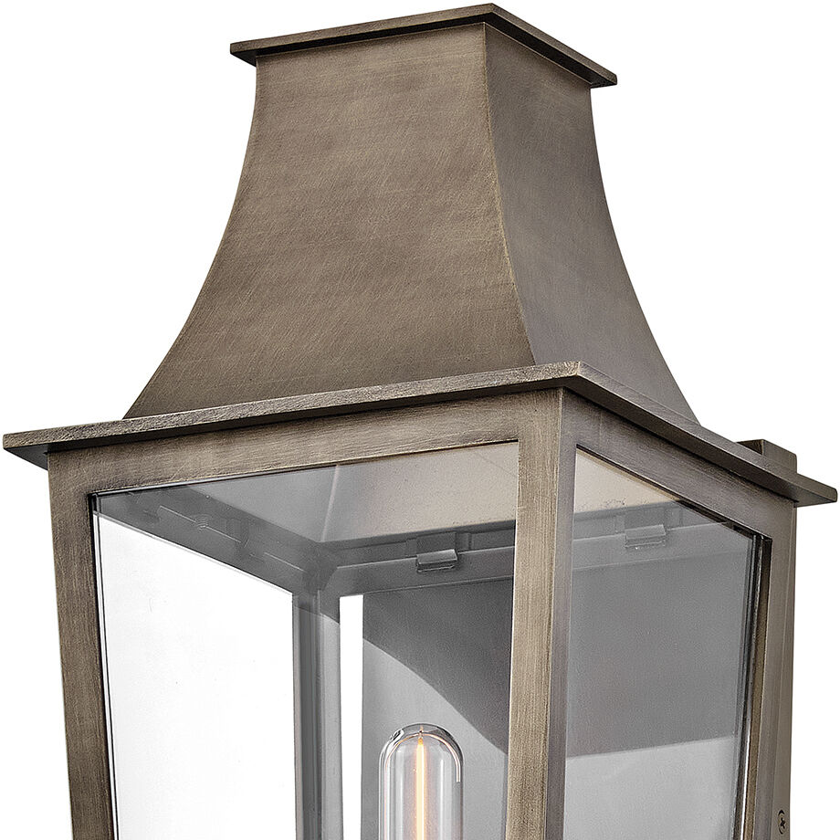 Coastal Elements Georgetown 1 Light 26.75 inch Burnished Bronze Outdoor Wall Mount