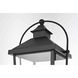 Luz 3 Light 27 inch Black Outdoor Post Light