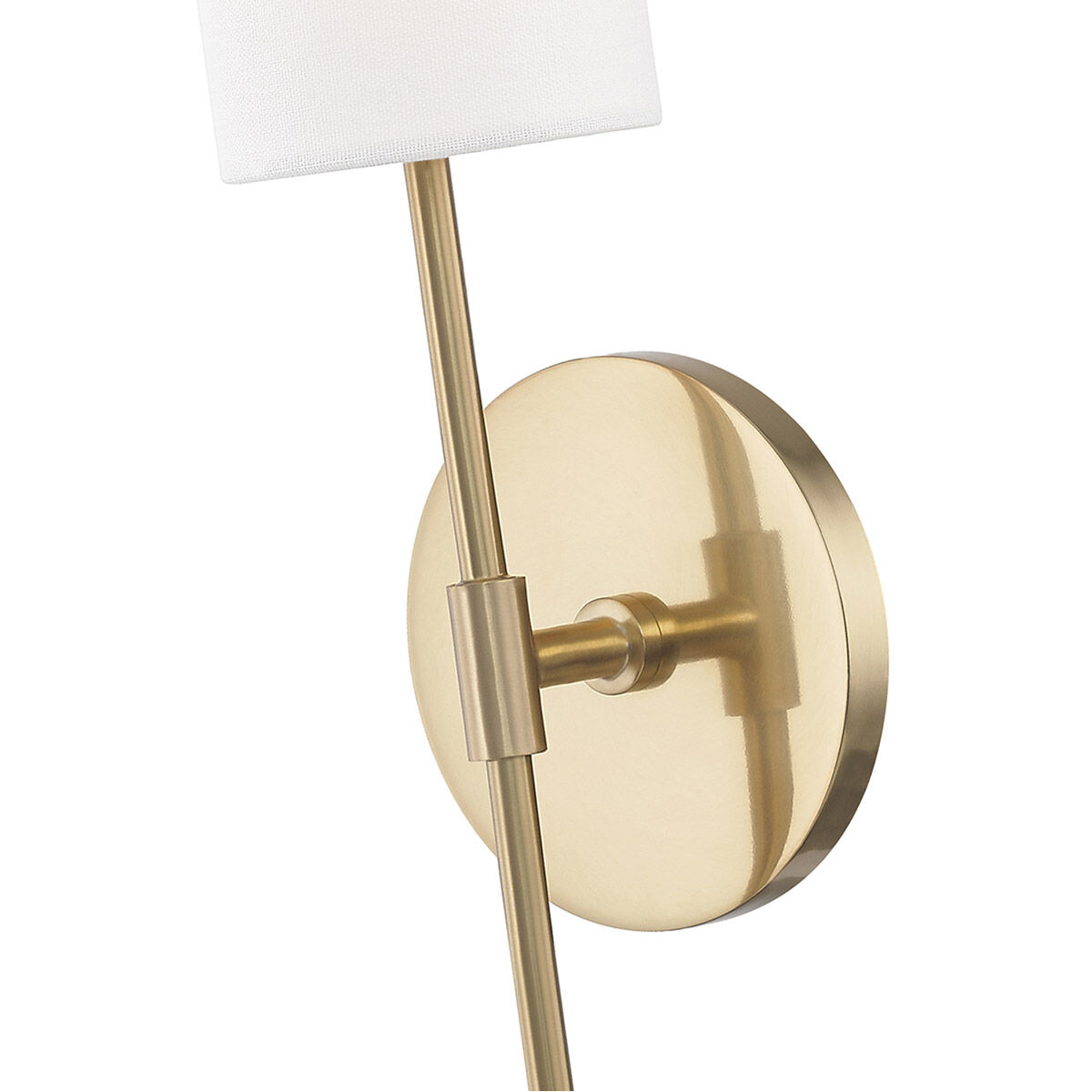 Olivia 1 Light 4.75 inch Aged Brass ADA Wall Sconce Wall Light