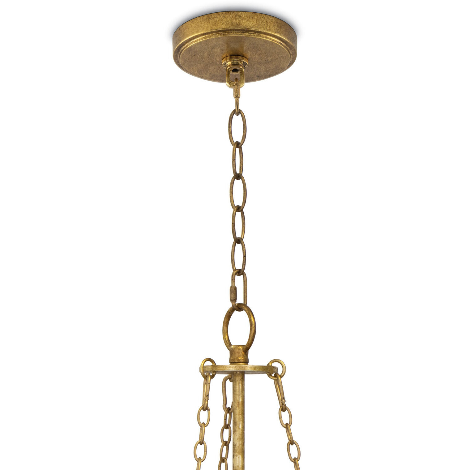 River Reed 6 Light 34 inch Gold Chandelier Ceiling Light, Basin