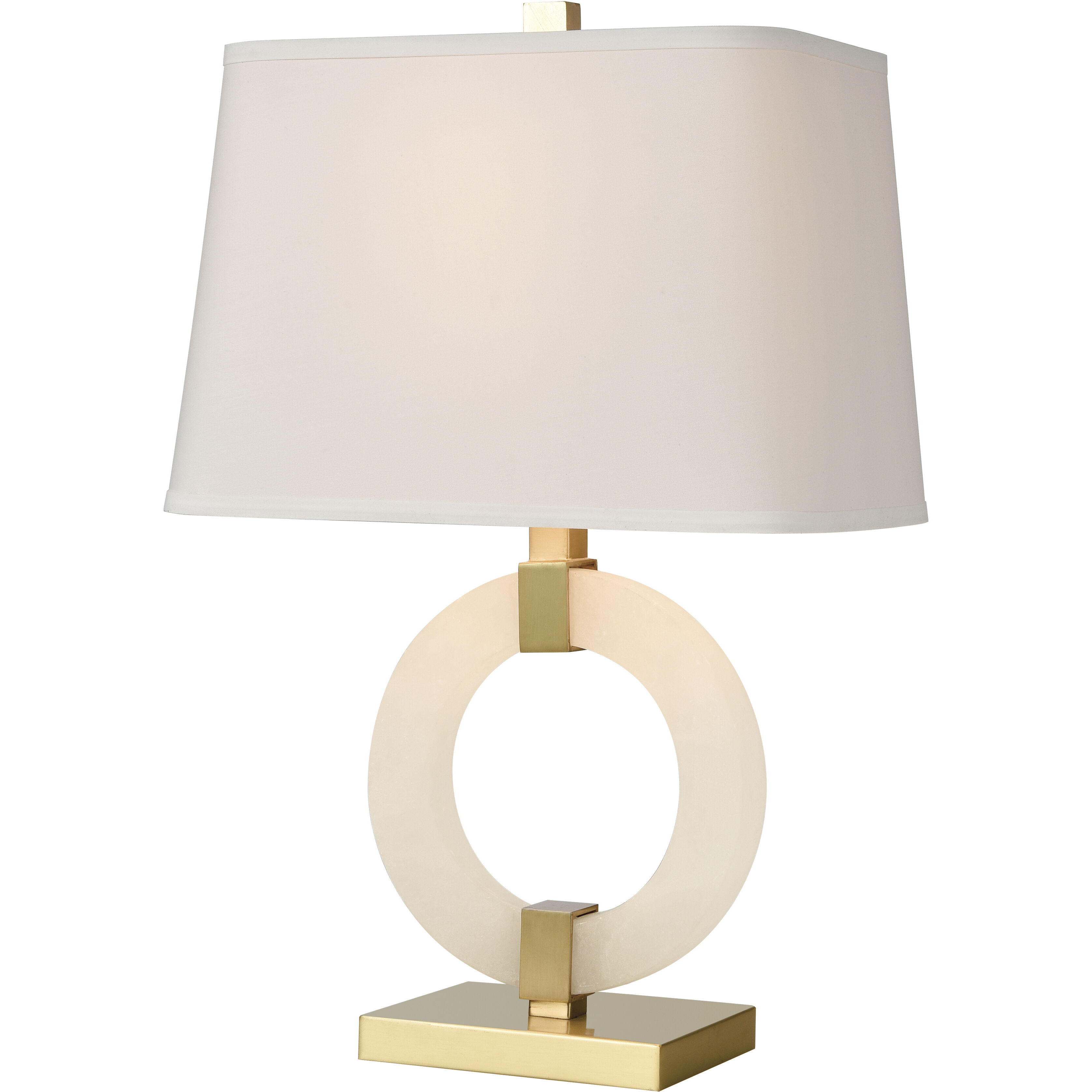 Envrion 23 inch 100 watt Honey Brass Table Lamp Portable Light