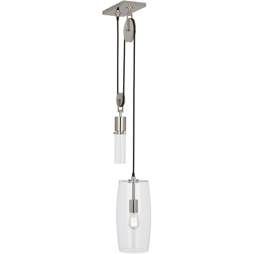 Gravity 1 Light 7.19 inch Polished Nickel Pendant Ceiling Light