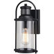 Winfield Textured Black Outdoor Motion Sensor
