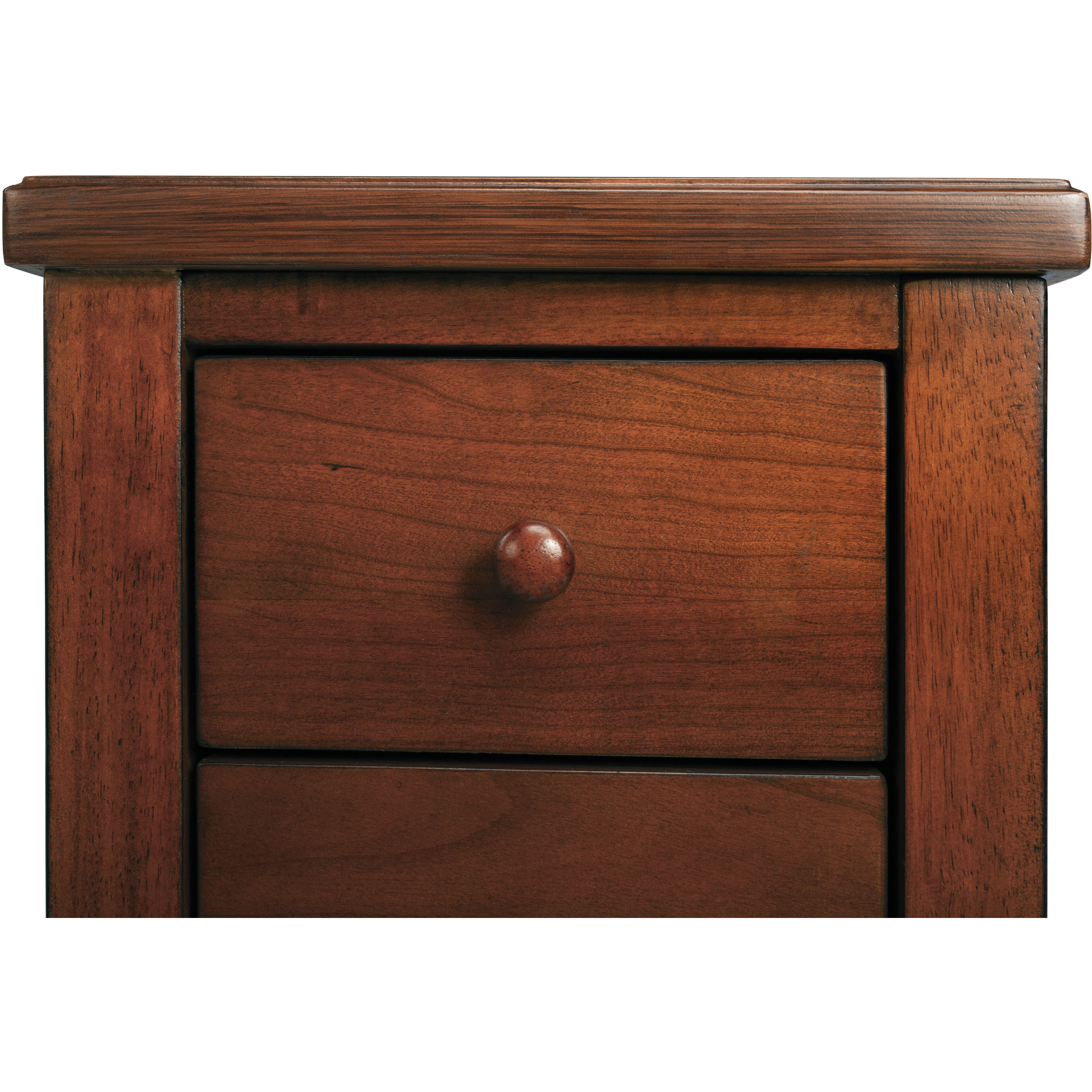 Masterpiece Kelton  Olive Ash Burl Chairside Chest