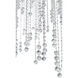 Chantant 8 Light 22 inch Polished Stainless Steel Pendant Ceiling Light in Optic, Strand