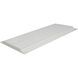 Brentwood LED 24 inch White Troffer Ceiling Light, Double Basket