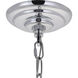 Wallace 3 Light 12 inch Chrome Pendant Ceiling Light