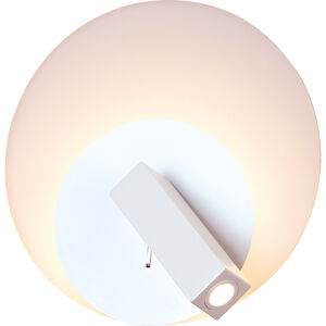 Water Lily 2 Light Matte White Wall Sconce Wall Light