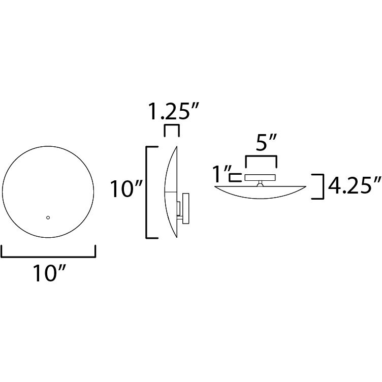 Aurelia Wall Sconce Wall Light in Weathered Brass