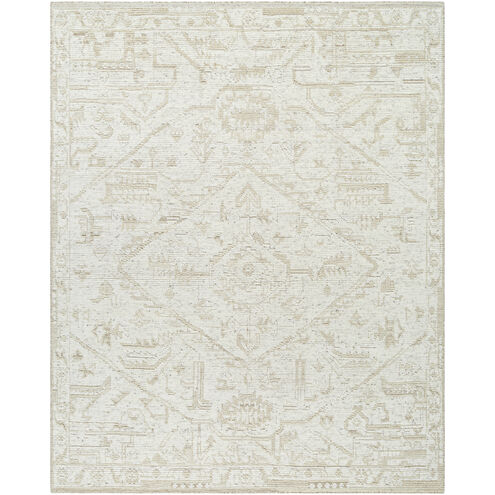 Kimberly 36 X 24 inch Light Silver / Ash Handmade Rug in 2 x 3