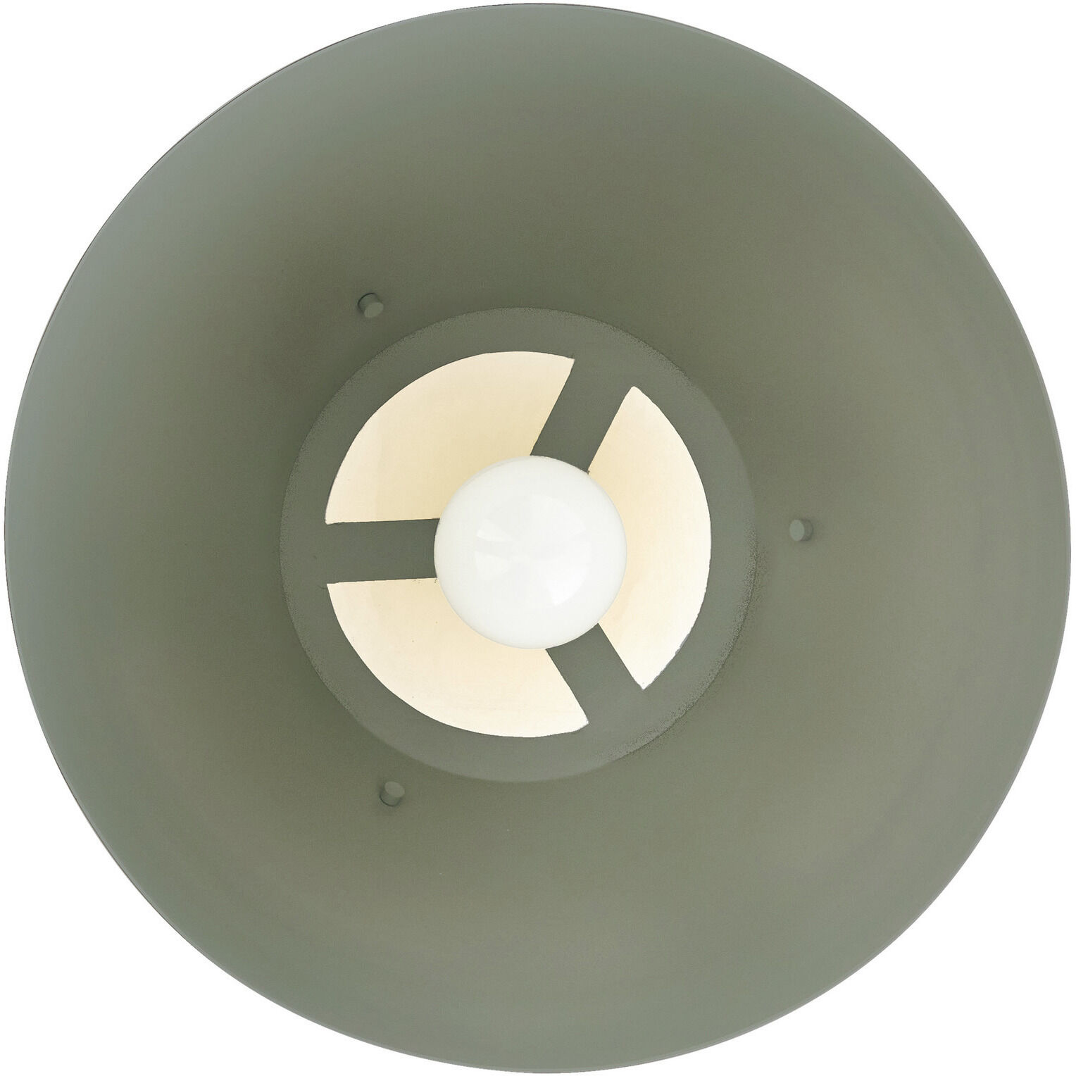 Leda 1 Light 16 inch English Bronze and White Pendant Ceiling Light