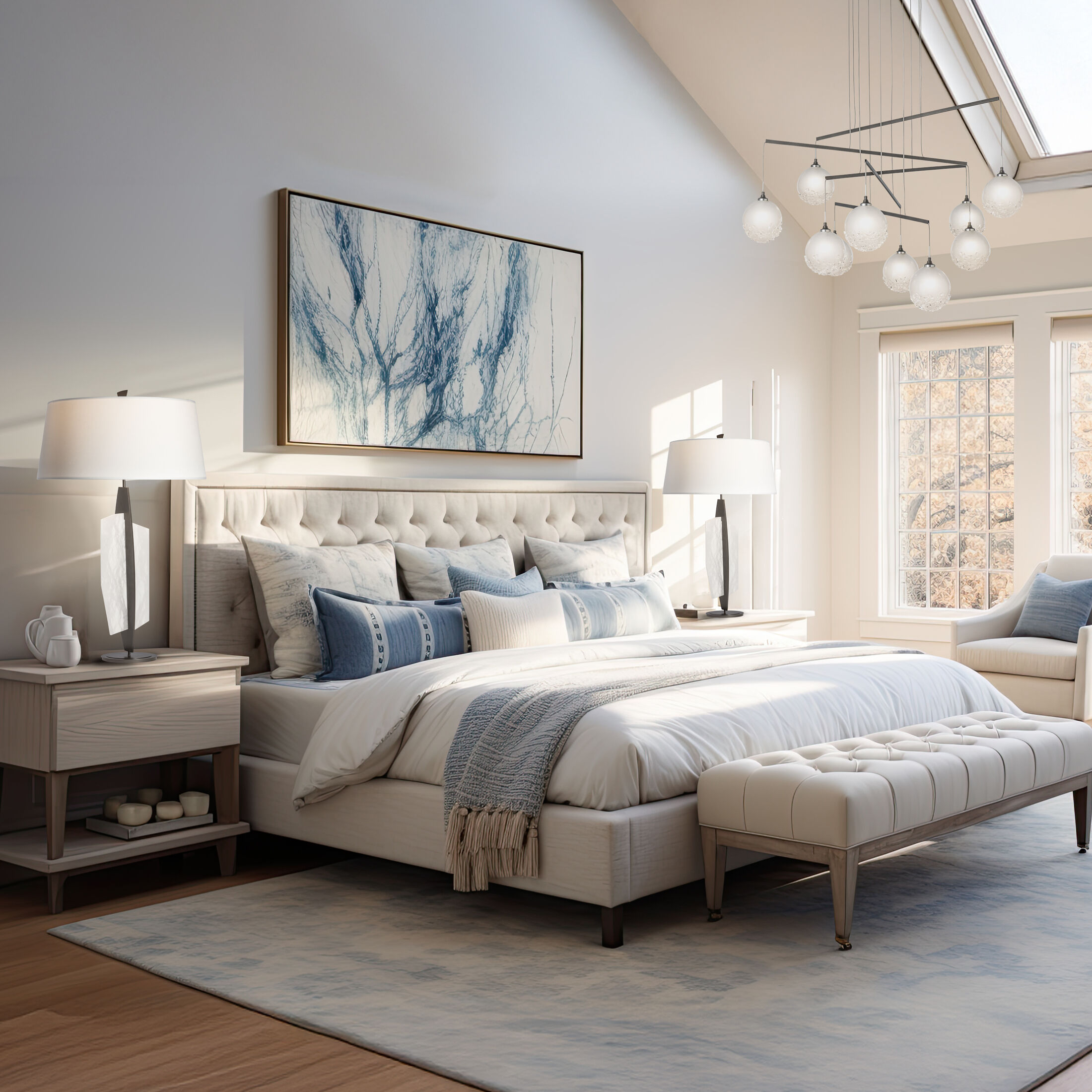 Fritz 10 Light 37.4 inch Oil Rubbed Bronze Mobile Pendant Ceiling Light