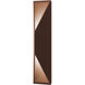 Prisma LED 18 inch Textured Bronze Indoor-Outdoor Sconce