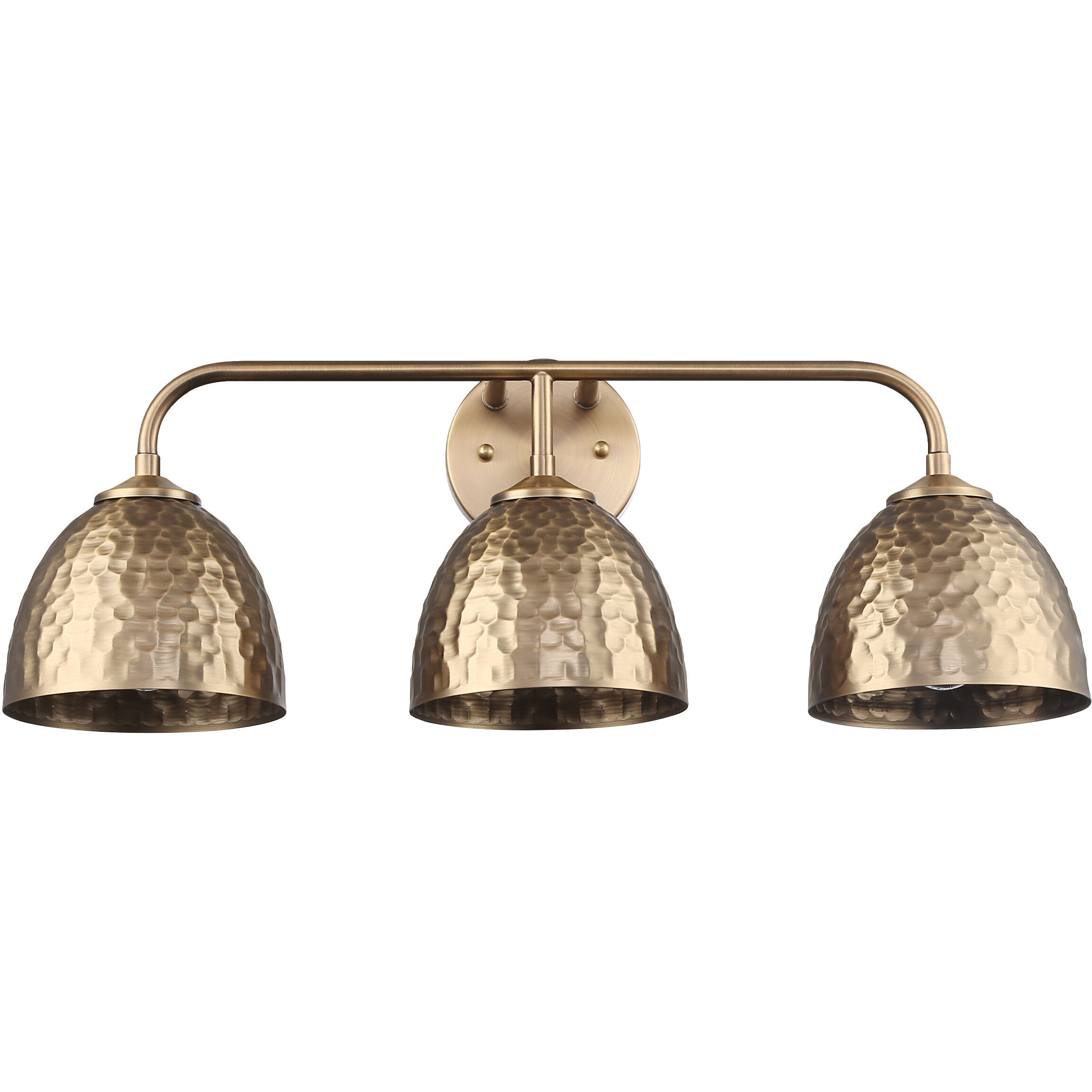 Shepard Vanity Wall Light in Modern Brass