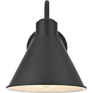 Colton 1 Light 10 inch Black Outdoor Wall Sconce