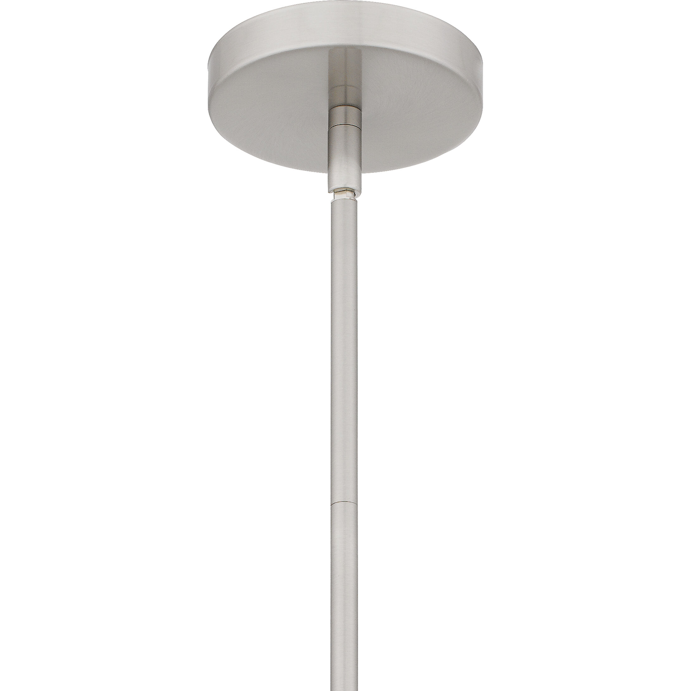 Marza 1 Light 8.5 inch Brushed Nickel Mini Pendant Ceiling Light, Small
