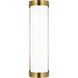 AH by Alexa Hampton Ifran 2 Light 5 inch Burnished Brass Vanity Light Wall Light