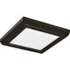 Blink LED 5 inch Bronze Flush Mount Ceiling Light
