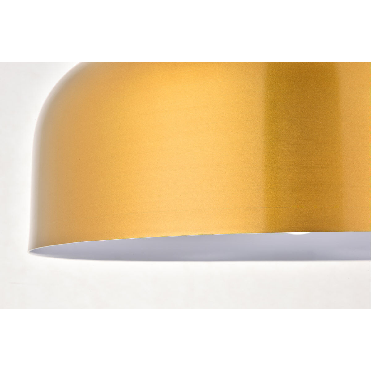 Etude 1 Light 19.3 inch Satin Gold Pendant Ceiling Light