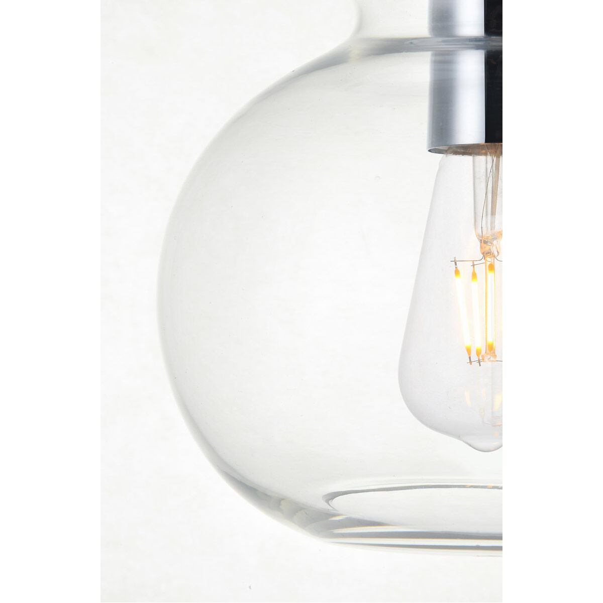 Destry 1 Light 8 inch Chrome Pendant Ceiling Light