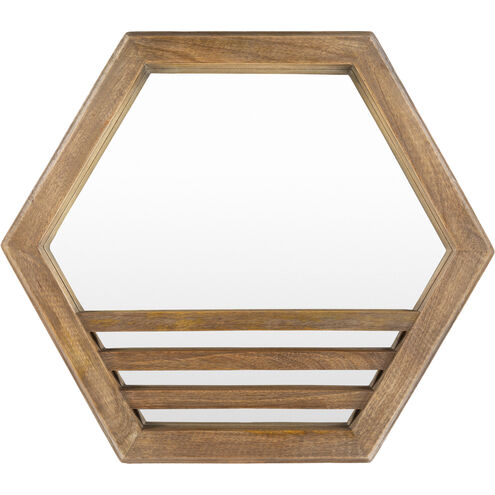 Jorah 16 X 16 inch Brown Mirror, Small