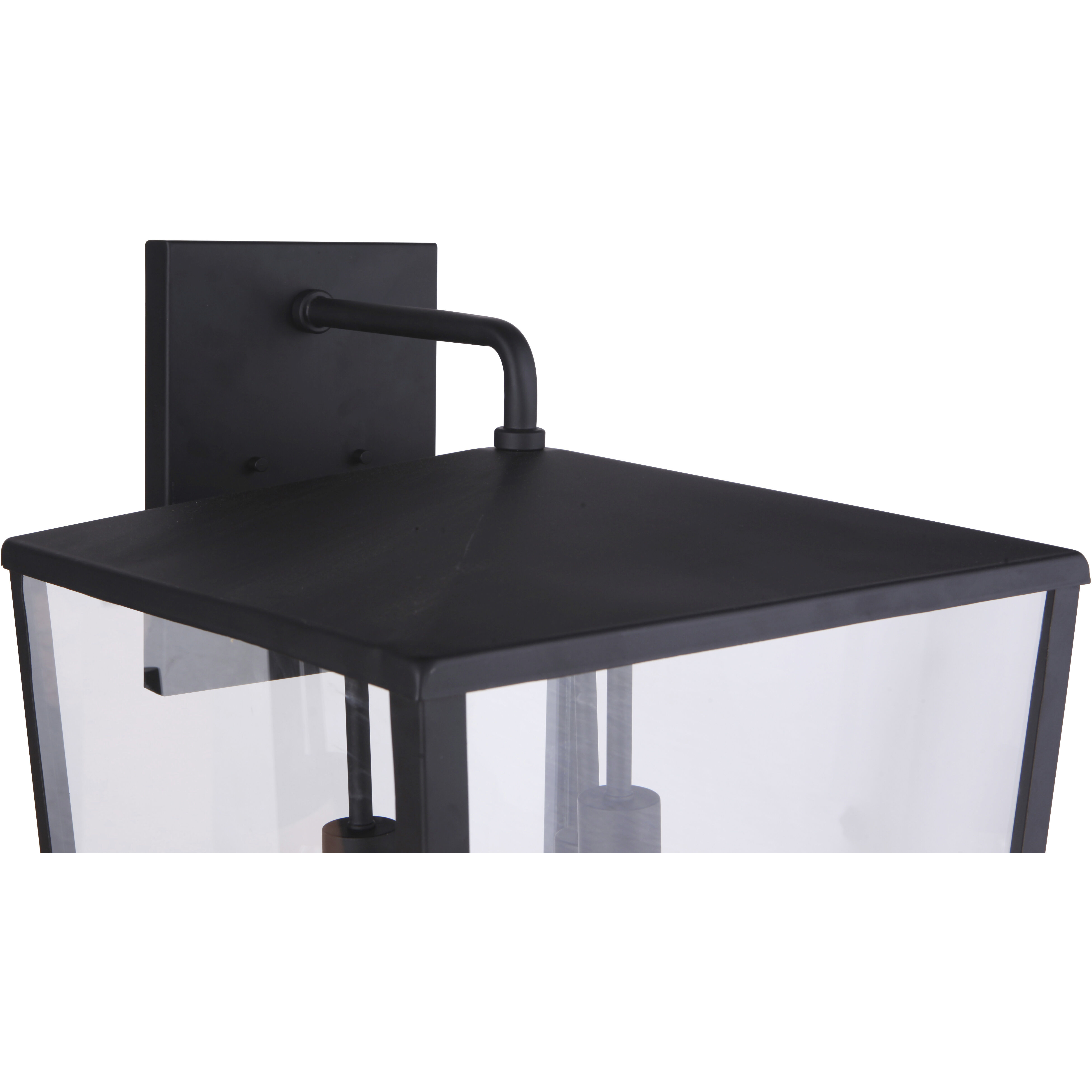 Olsen 3 Light 24 inch Midnight Outdoor Wall Lantern