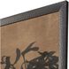 Bloesem Brown and Black Framed Art