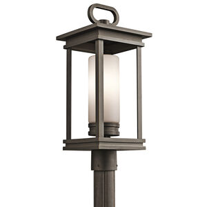 South Hope 1 Light 22 inch Rubbed Bronze Outdoor Post Lantern