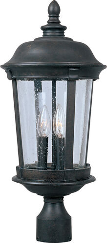 Dover VX 3 Light 26 inch Bronze Outdoor Pole/Post Lantern